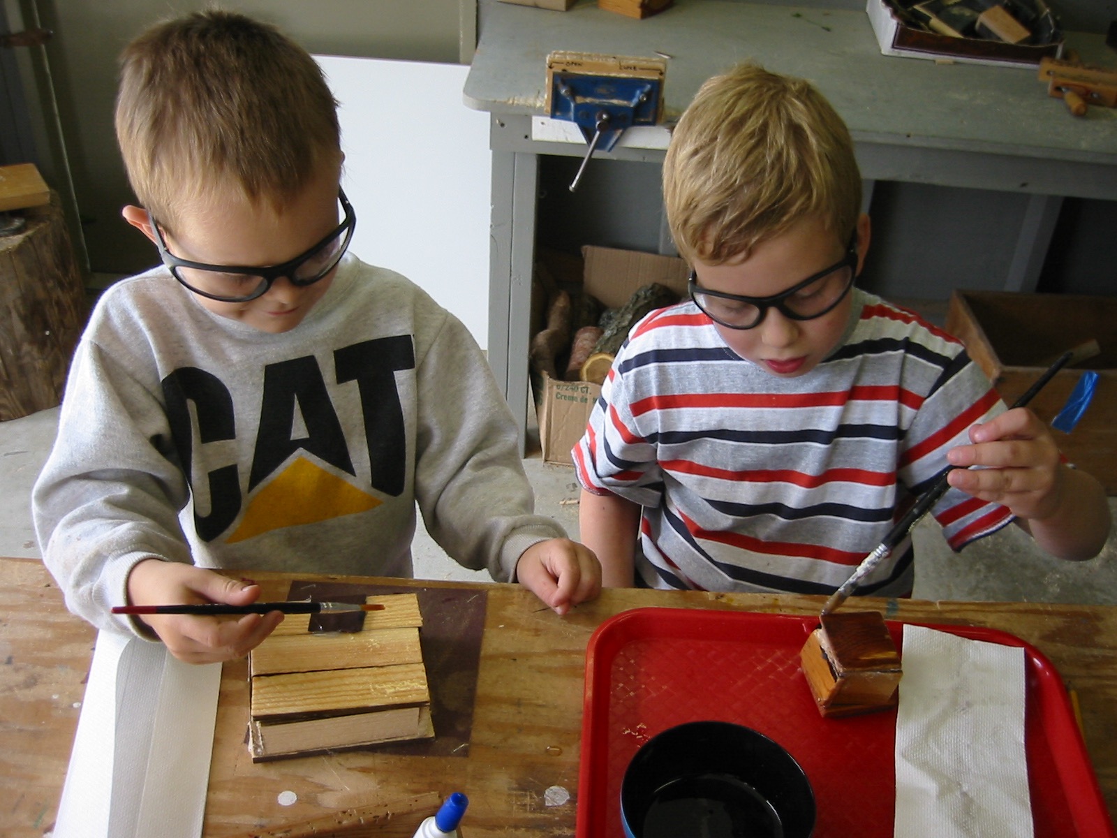 My First Woodworking Class with Young Children - Hands On Books