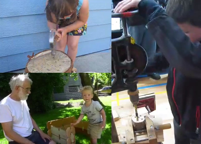 Kids at Work, three short videos